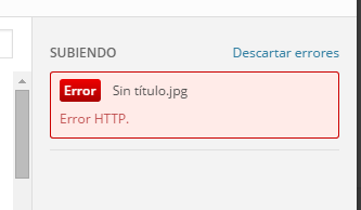 error http wordpress