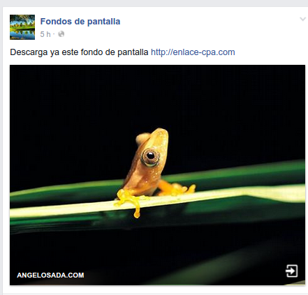 como poner un enlace a una imagen en facebook