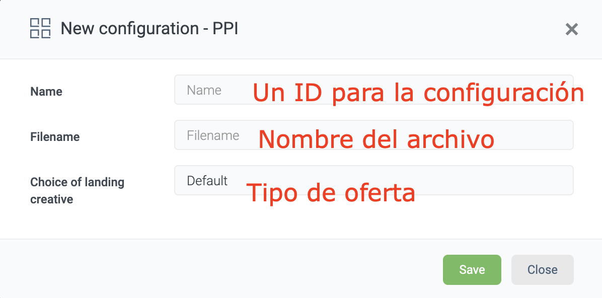 configuracion ppi mylead