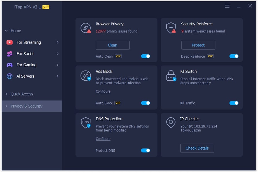 mejorar privacidad y seguridad con el vpn itop vpn