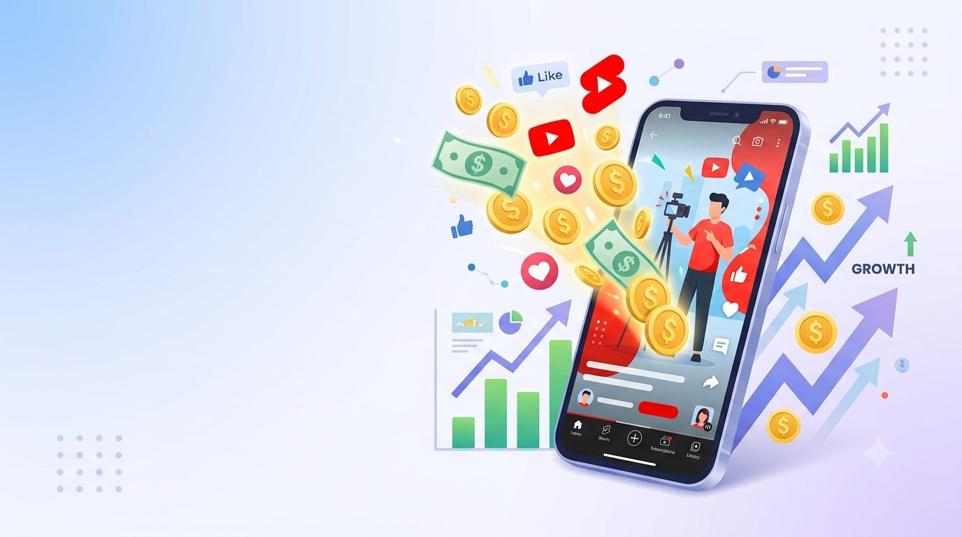 Cómo ganar dinero con Shorts de YouTube [gratis 2026]